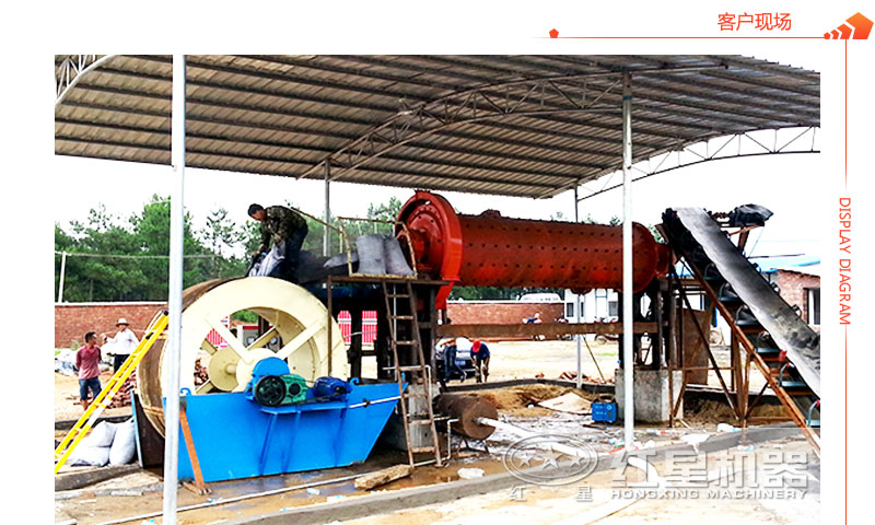 鐵礦石球磨機現場操作調試