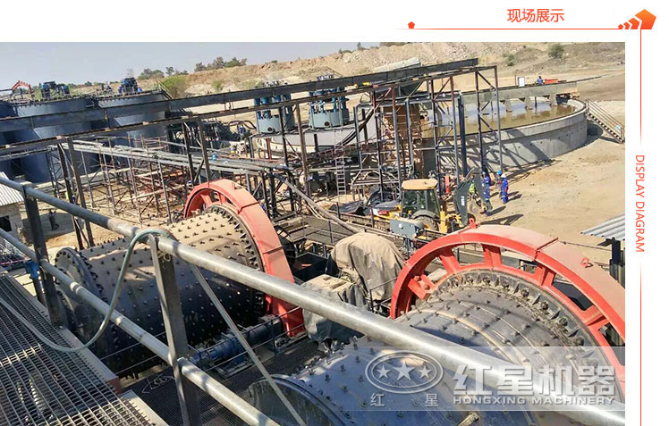 大型球磨機加工現場