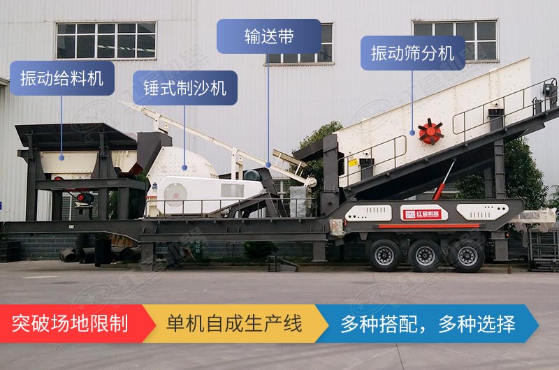 移動夾石機(jī)設(shè)備組成詳情