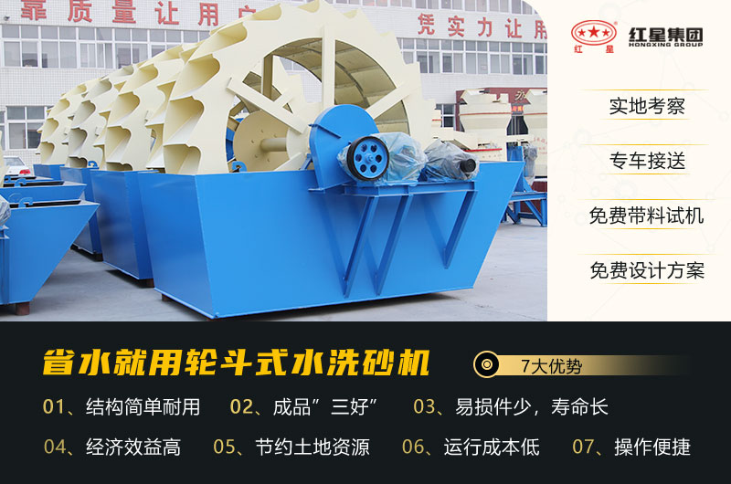 洗沙機性能優勢特點